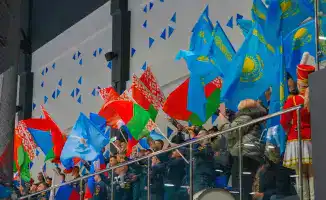 Казахстанская команда МЧС участвует в международном хоккейном турнире среди спасательных ведомств