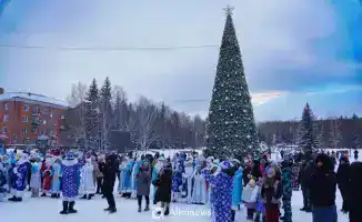 Зимняя сказка: Аяз Ата и Ақшақар в ВКО!