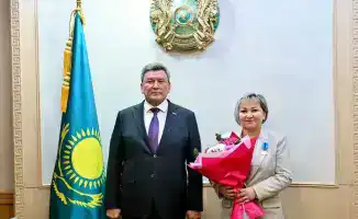 Североказахстанцы получили награды за труд