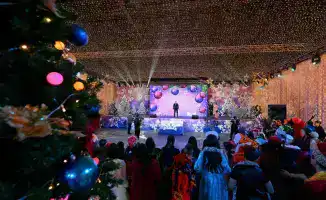 В Семее состоялась новогодняя елка для 150 школьников с участием акима области