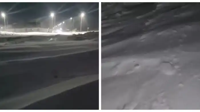 Жители одной из улиц города Ерейментау в Акмолинской области оказались в снежной ловушке из-за сильного снегопада. Местные жители сообщают о трудностях с передвижением и необходимости помощи в расчистке снега.