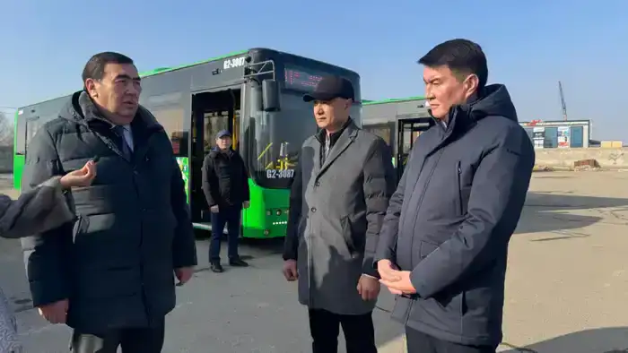 В Таразе запускается новый маршрут №31 с 10 автобусами Golden Dragon