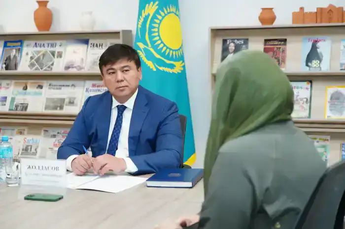 В 2025 ГОДУ В ТУРКЕСТАНСКОЙ ОБЛАСТИ ПРОВЕДЕНО 78 ПРИЕМОВ, ВЫСЛУШАНО ОКОЛО 800 ЖИТЕЛЕЙ (5)