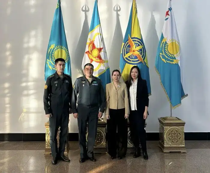 В Министерстве обороны Казахстана обсуждаются вопросы гендерного равенства и совместные инициативы