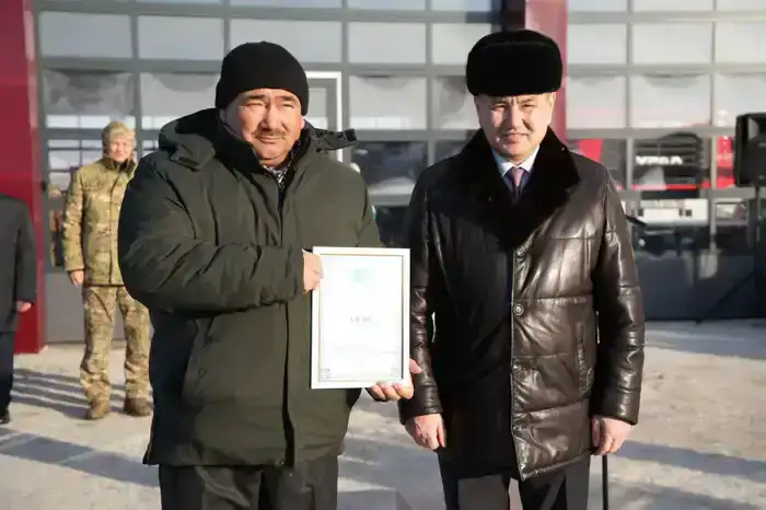 В районе Маркаколь ВКО открылось пожарное депо (10)