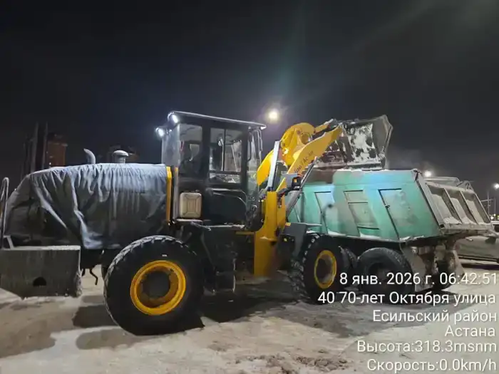 Более 3 000 дорожных рабочих вышли на уборку снега в Астане (3)