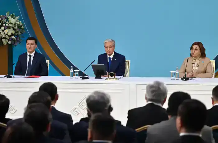 Выступление Главы государства Касым-Жомарта Токаева на V заседании Национального курултая (8)