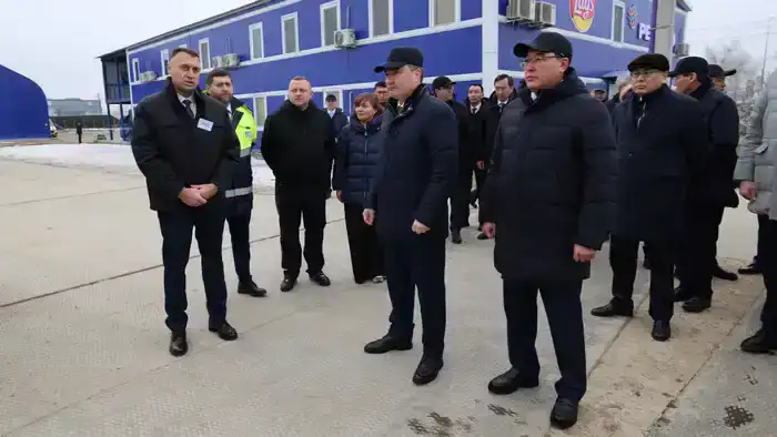 Исполнение поручений Президента: Олжас Бектенов ознакомился с инвестиционными и инфраструктурными проектами города Алатау (5)