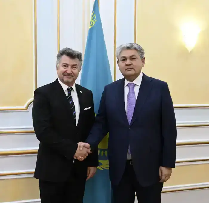 Министр иностранных дел Казахстана принял Посла Хорватии (6)