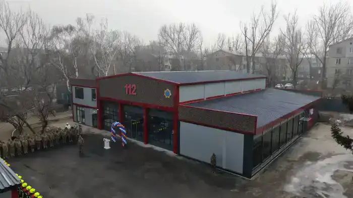 Новая пожарная часть открыта в Алматы