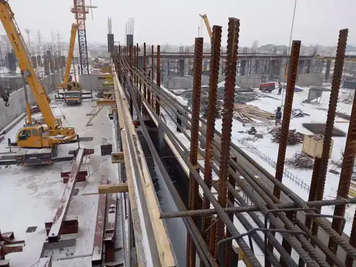 Строительство многофункционального спортивного комплекса в Кызылорде набирает обороты (4)