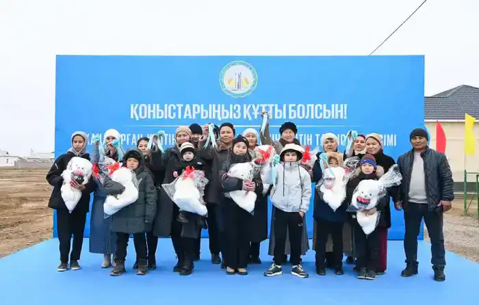 Новый этап в жизни 80 семей: получение жилья в Жанакоргане