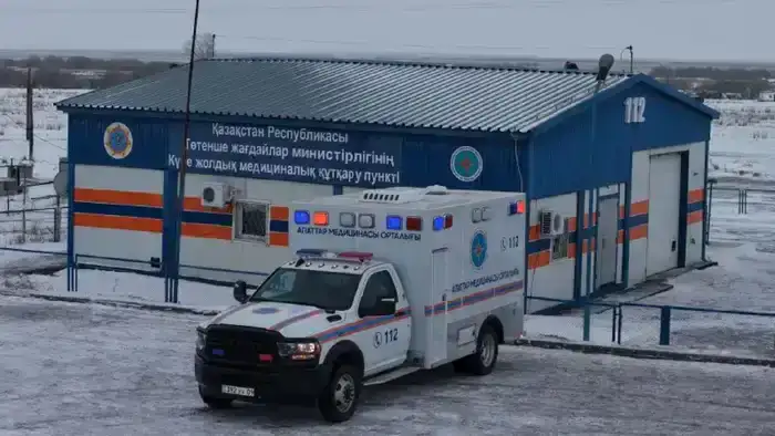 В Шетском районе запустили первый реанимобиль для экстренной помощи на трассах