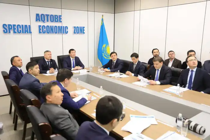 Аким области Асхат Шахаров рассмотрел вопрос развития территории СЭЗ «Актобе» (6)