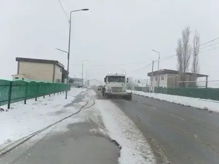 ТУРКЕСТАН: МАХТААРАЛ ВЗЯЛ СНЕГОВУЮ БУРЮ НА СЕБЯ