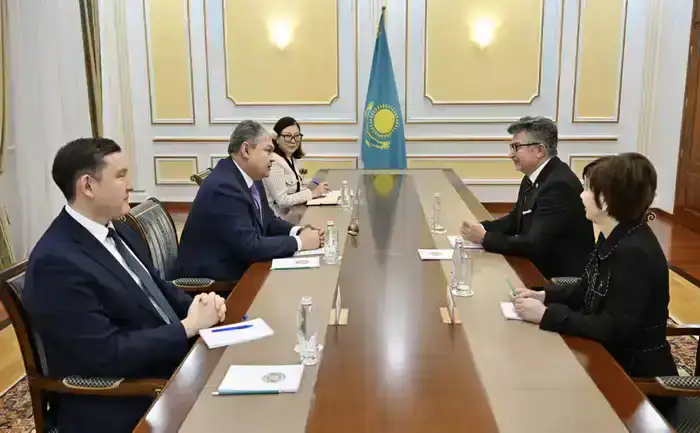 Министр иностранных дел Казахстана принял Посла Хорватии (5)