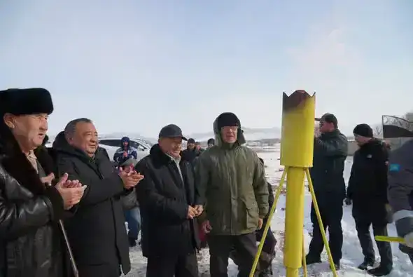 Жулдыз в Байдибекском районе получил доступ к природному газу, улучшая жизнь местных жителей