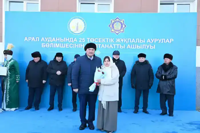 Открыто инфекционное отделение Аральской районной многопрофильной центральной больницы (4)