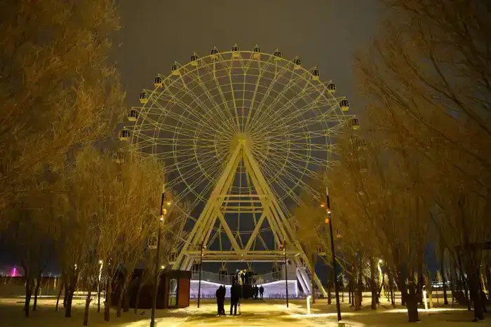 Глава региона ознакомился с ходом реконструкции Президентского парка (2)