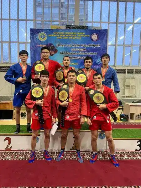 Карагандинские самбисты готовятся к чемпионату Казахстана (2)