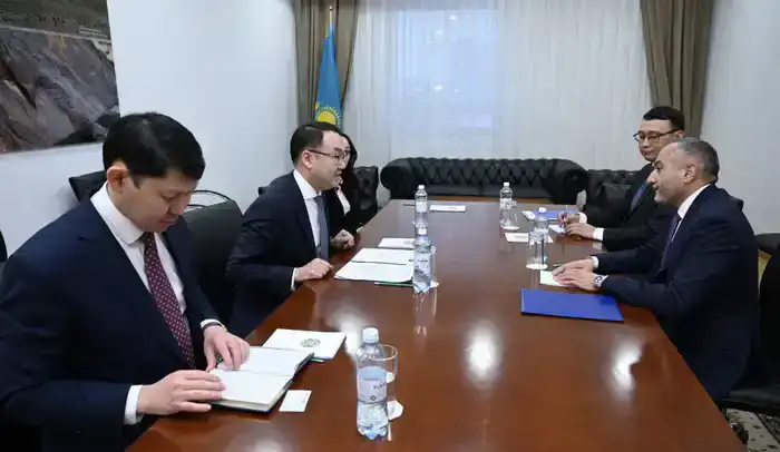 В МИД Казахстана прошла встреча с Новым Главой Представительства УВКБ ООН по Центральной Азии (3)