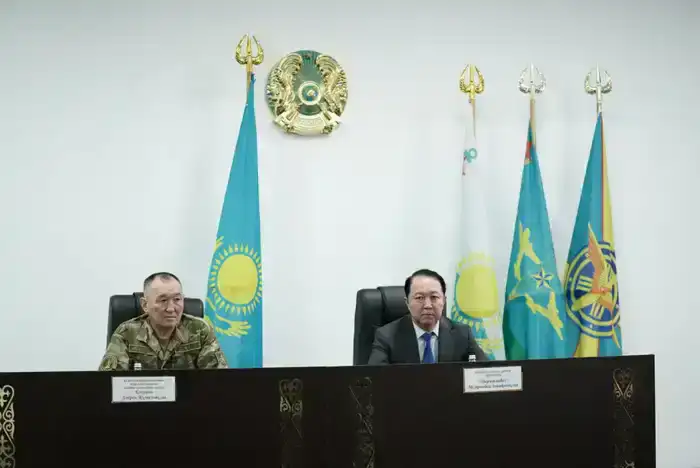 Министр обороны ознакомился с работой воинских формирований Кызылординской области (6)