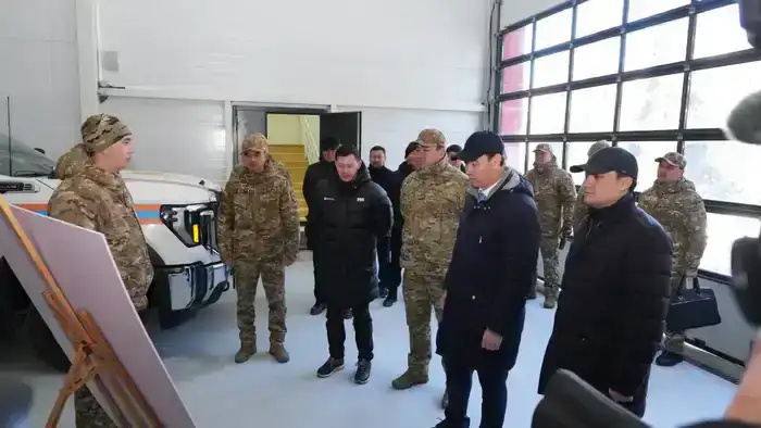Глава МЧС открыл самое высокогорное универсальное спасательное подразделение в СНГ (8)