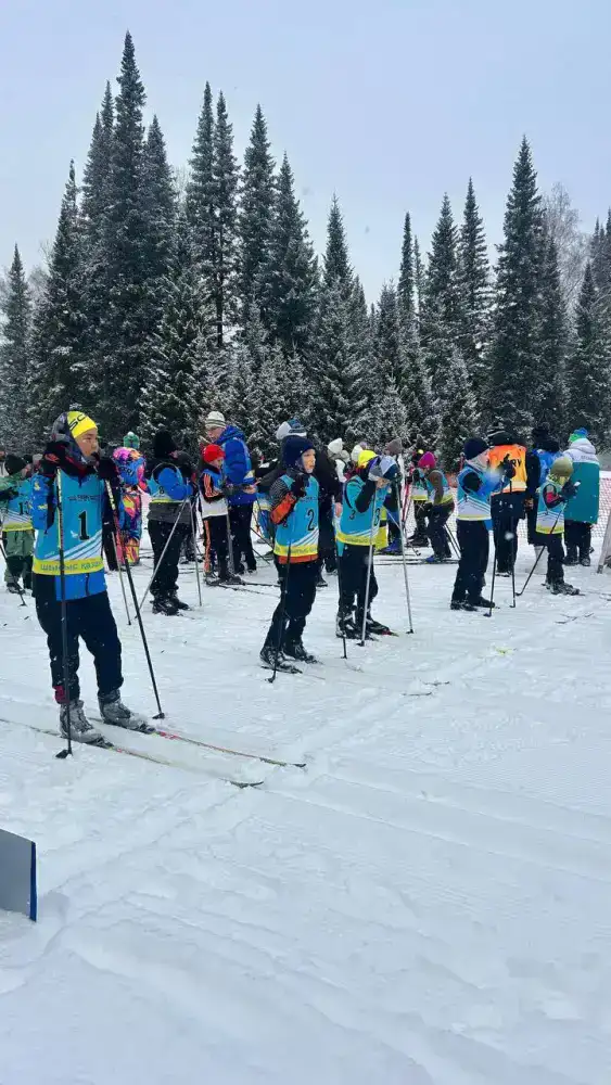 Рождественская лыжная гонка в Риддере память Владимира Назарова