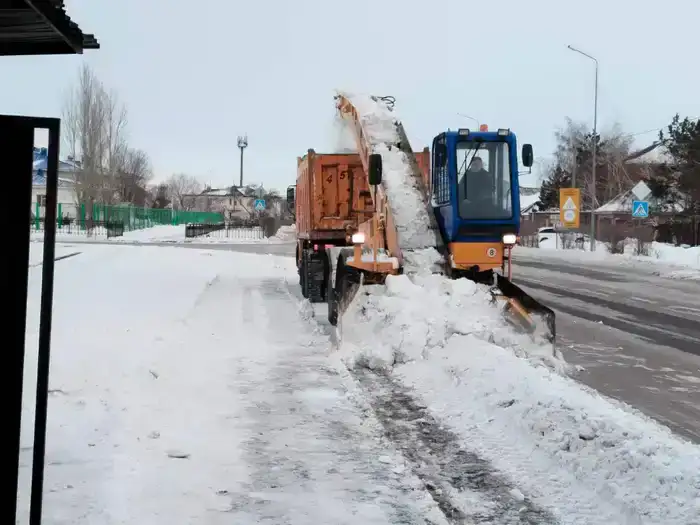 С начала зимнего сезона из Астаны вывезено около 2,8 млн кубометров снега (6)