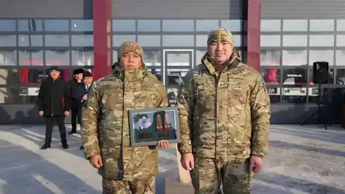 В районе Маркаколь ВКО открылось пожарное депо (7)