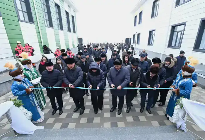 В селе Жаланаш Аральского района сдана в эксплуатацию школа на 150 мест (9)