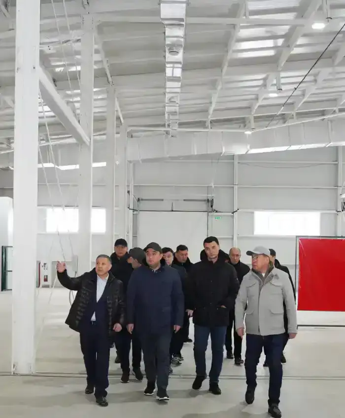 МАЛЫЙ ПРОМЫШЛЕННЫЙ ПАРК В ТУРКЕСТАНСКОЙ ОБЛАСТИ ПОПОЛНЯЕТСЯ СОВРЕМЕННЫМИ ПРОЕКТАМИ (2)