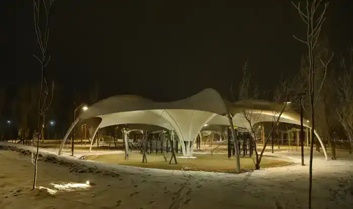 Глава региона ознакомился с ходом реконструкции Президентского парка (7)