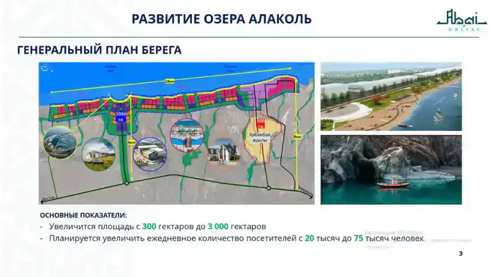 В области Абай ведется системная работа по развитию инфраструктуры побережья озера Алаколь (9)