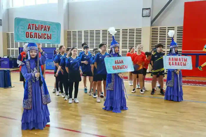 В области Ұлытау стартовал республиканский чемпионат по настольному теннису (7)