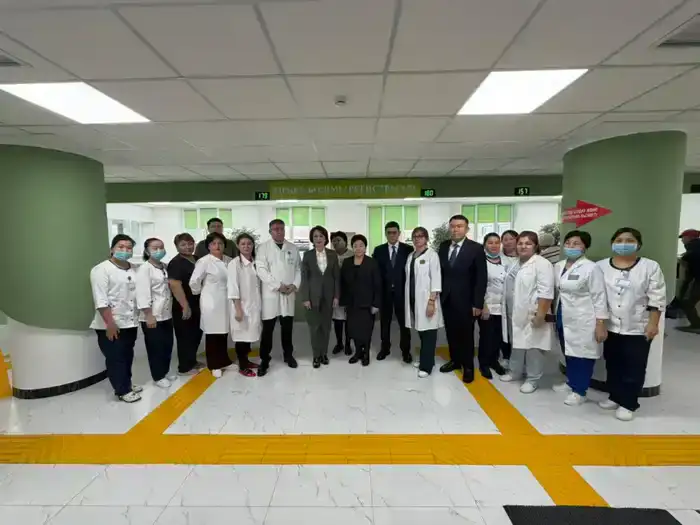 В Жамбылском районе укрепляется инфраструктура здравоохранения (2)