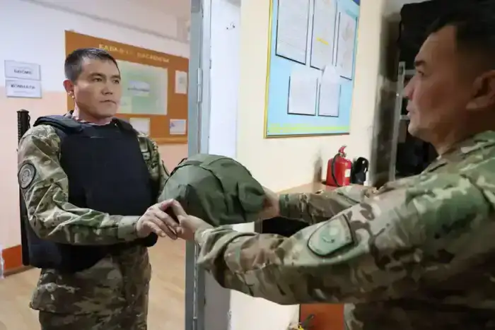 Отец восьмерых детей служит в Национальной гвардии МВД РК (2)