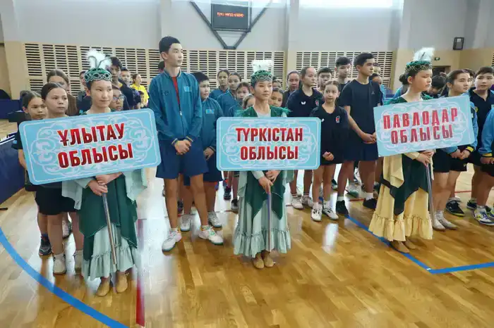 В области Ұлытау стартовал республиканский чемпионат по настольному теннису (6)
