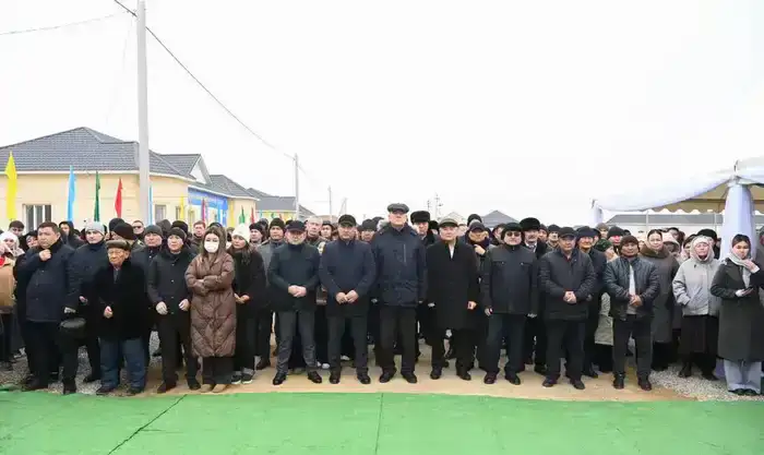 80 семей получили новое жилье в поселке Жанакорган (10)