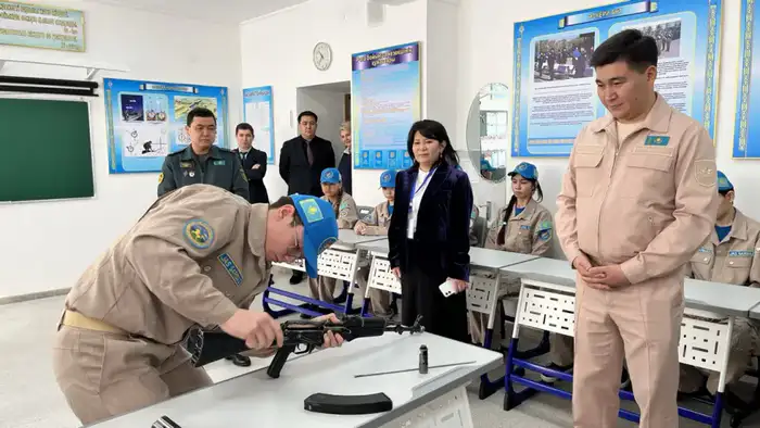 Акция Министерства обороны для молодежи в южных регионах Казахстана