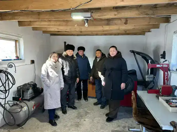 Новый шиномонтаж в Жанаталaпе ВКО: поддержка логистики и сельского хозяйства (3)