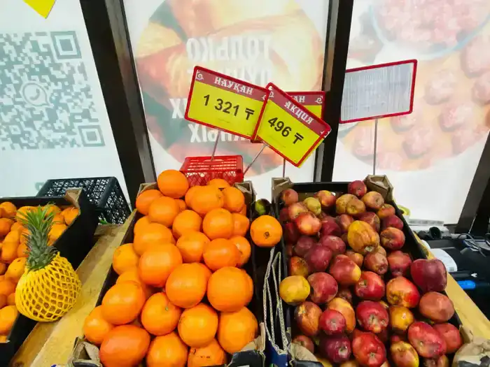 Мониторинг цен на продукты в Актау во время праздников