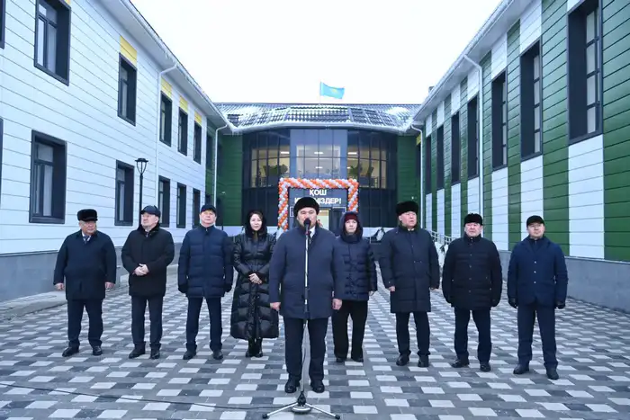 Новая школа открыта в Жаланаше