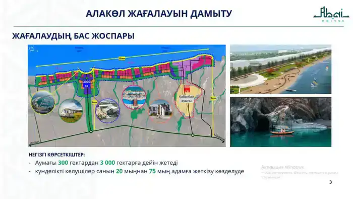 В области Абай ведется системная работа по развитию инфраструктуры побережья озера Алаколь (3)