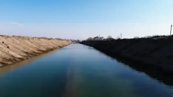 Первая за 40 лет очистка магистральных каналов проводится в Жетысайском районе Туркестанской области (4)