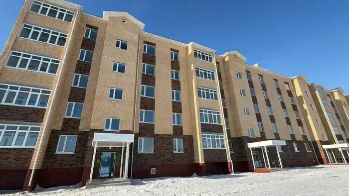 В Буландынском районе готовятся к заселению дома, построенные в рамках программы реновации (6)