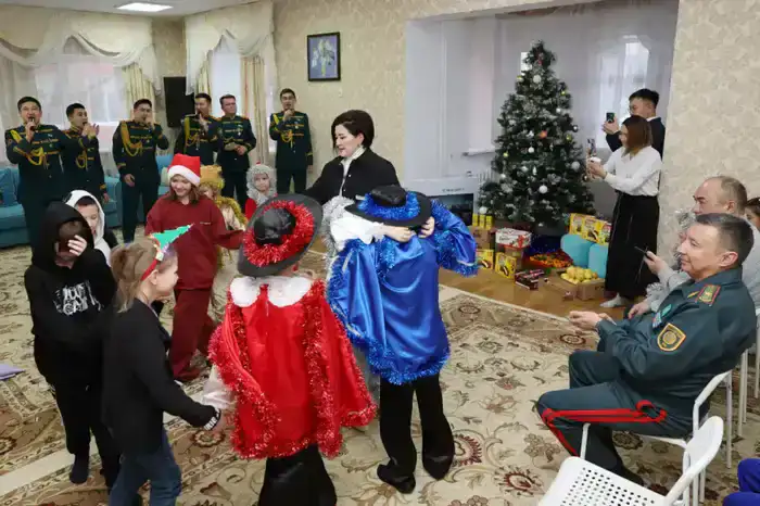 Поддержка детей из детских домов: Военнослужащие Национальной гвардии провели праздничное мероприятие