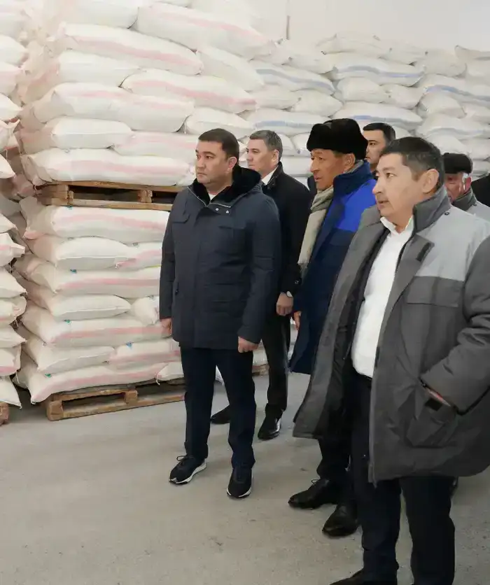 В ТУРКЕСТАНСКОЙ ОБЛАСТИ МОДЕРНИЗИРОВАН И ЗАПУЩЕН СОВРЕМЕННЫЙ ЗАВОД ПО ПЕРЕРАБОТКЕ ПШЕНИЦЫ (2)