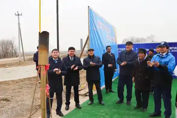 Газификация четырех населенных пунктов в Ордабасинском районе Туркестанской области
