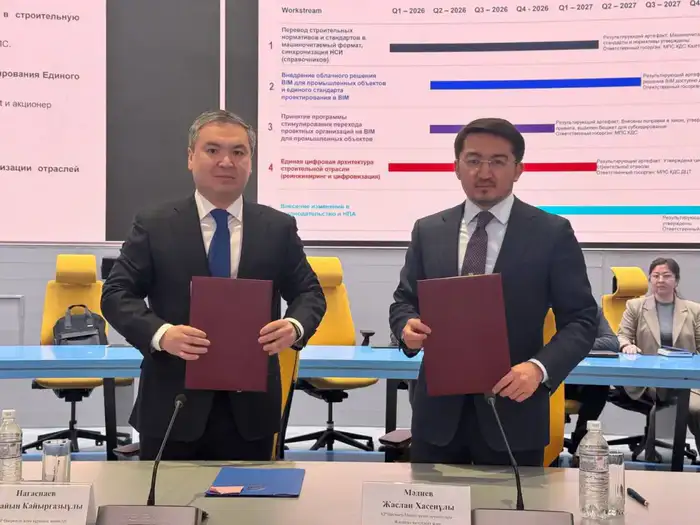 В Казахстане утверждён план цифровизации строительной отрасли на 2026–2027 гг. (4)